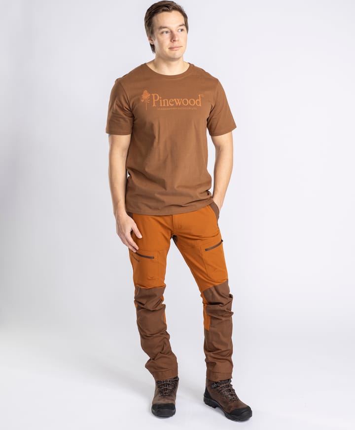 Pinewood Men's Finnveden Hybrid Extreme Trousers Fudge/Nougat Pinewood
