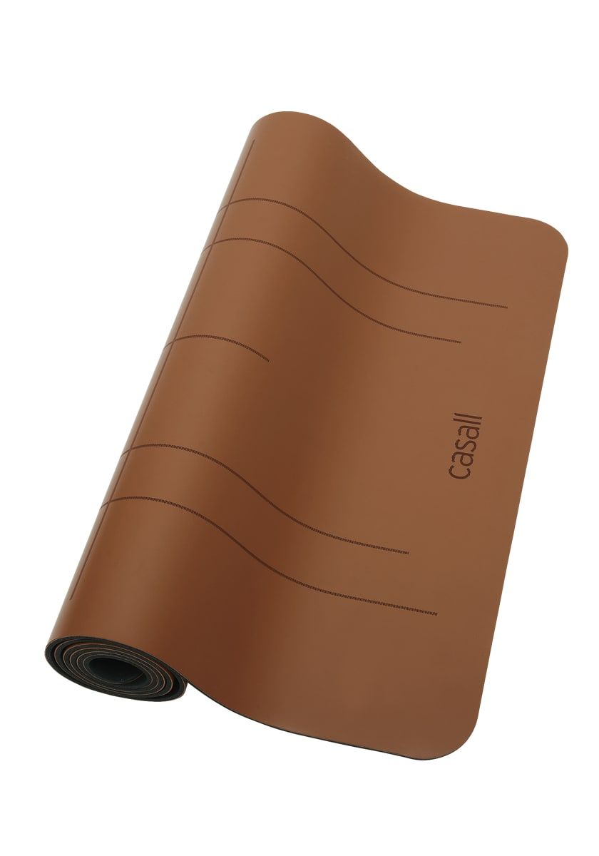 Casall Yoga Mat Grip&cushion Iii 5mm Vintage Brown