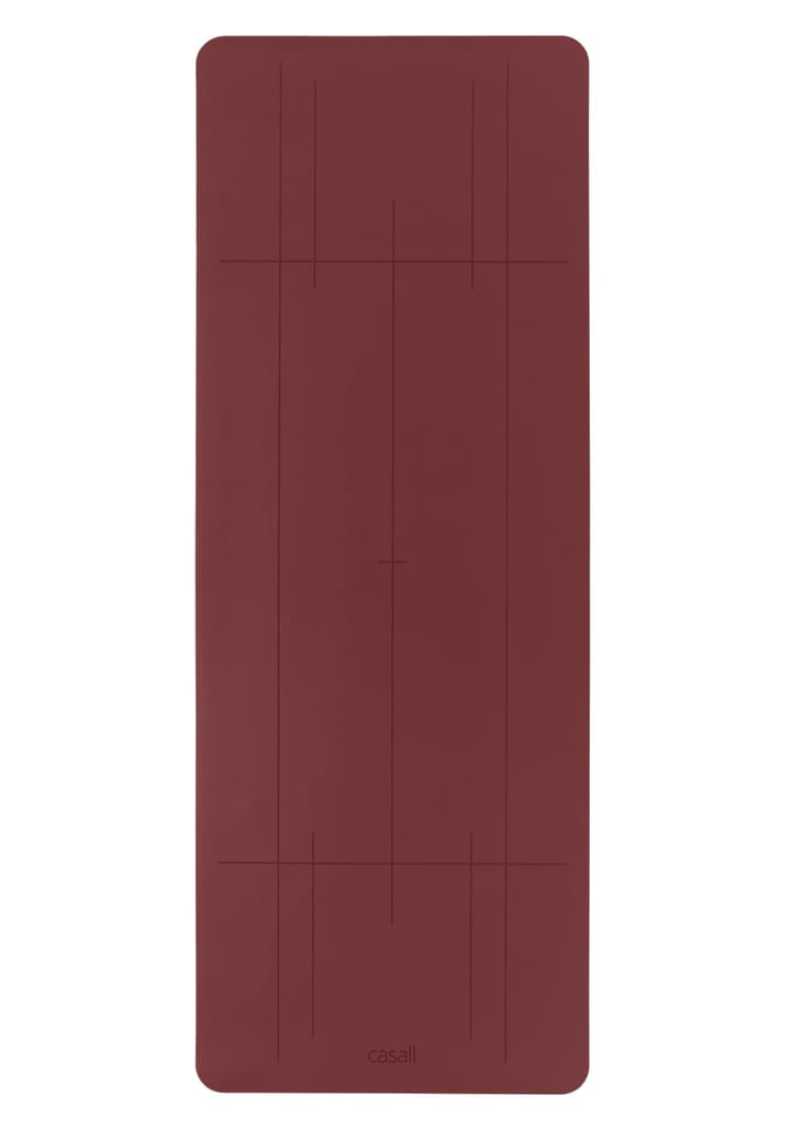 Casall Yoga Mat Grip&cushion Iii 5mm Evening Red Casall Casall Yoga Mat Grip&cushion Iii 5mm Evening Red Casall