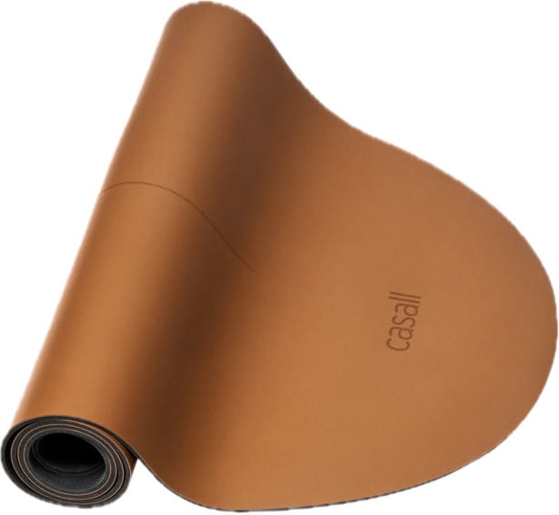 Casall Yoga Mat Grip&Cushion Iii Oval Mat 5mm Vintage Brown