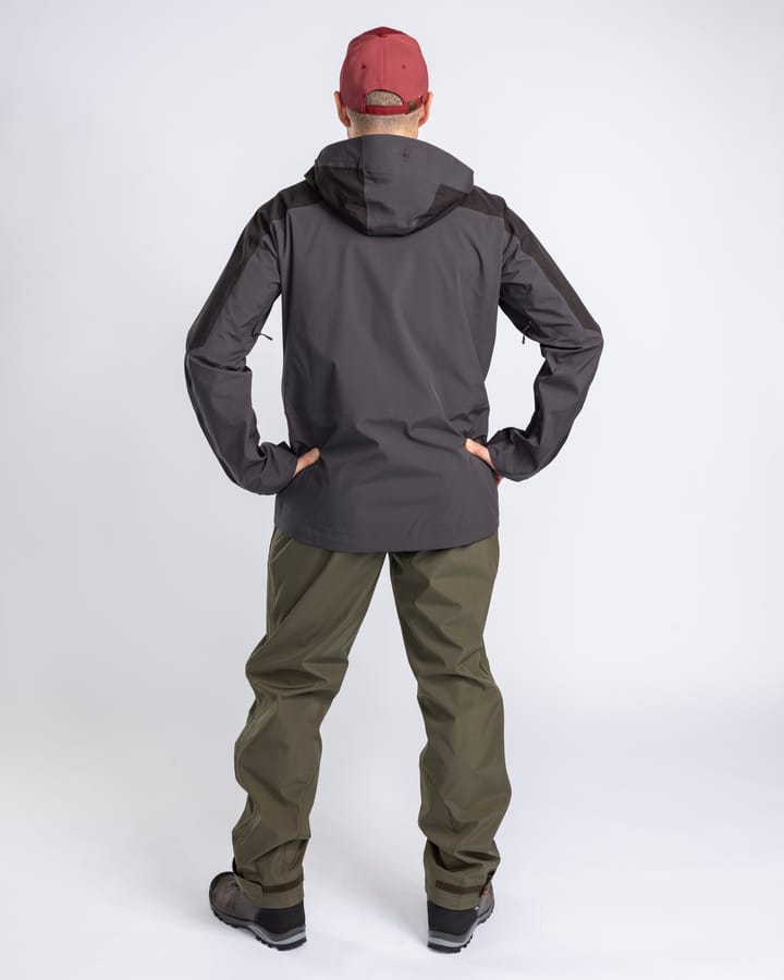 Pinewood Men's Abisko Trekking 3-Layer Jacket Dark Anthracite/Black Pinewood