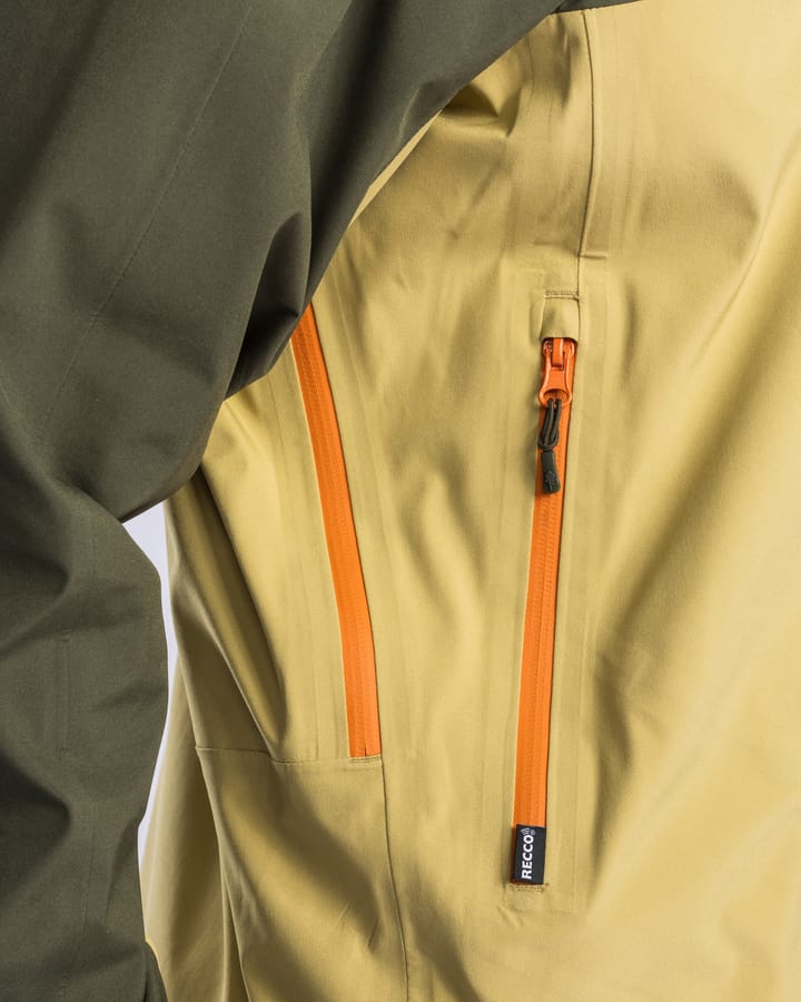 Pinewood Men's Abisko Trekking 3-Layer Jacket Goldenhay/Mossgreen Pinewood