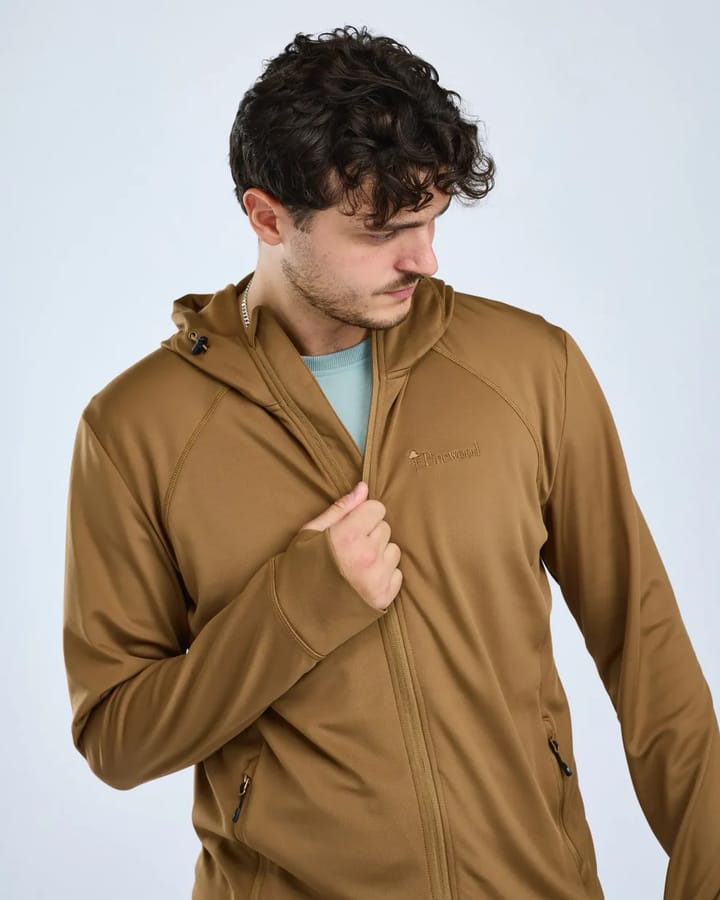 Pinewood Men's Finnveden Hoodie Dark Sandstone Pinewood
