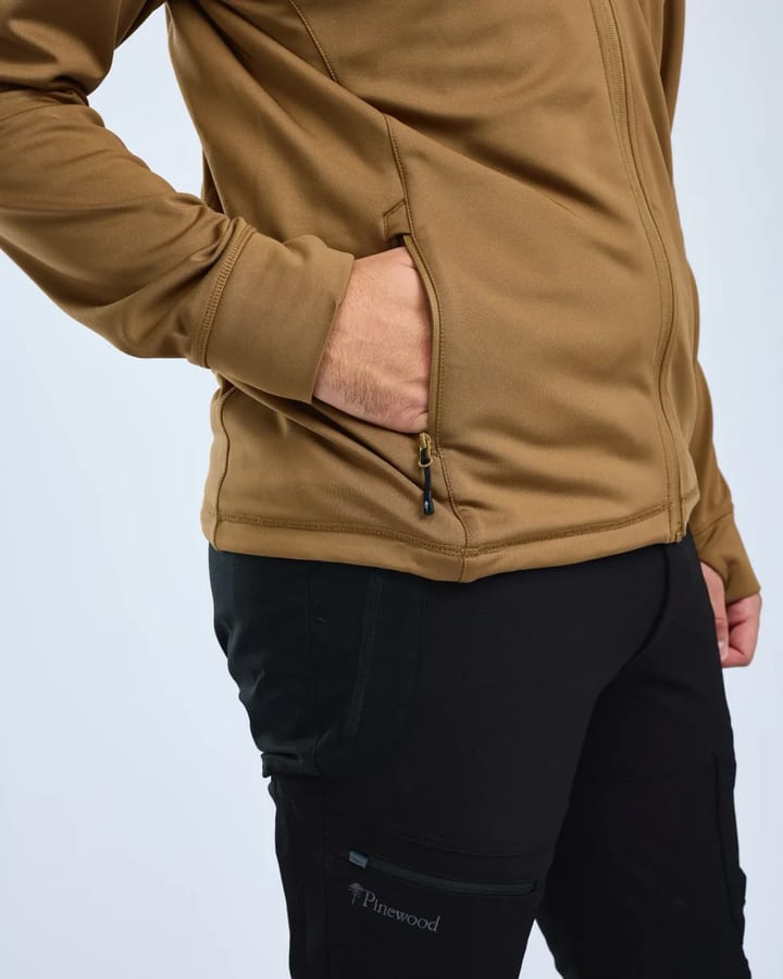 Pinewood Men's Finnveden Hoodie Dark Sandstone Pinewood