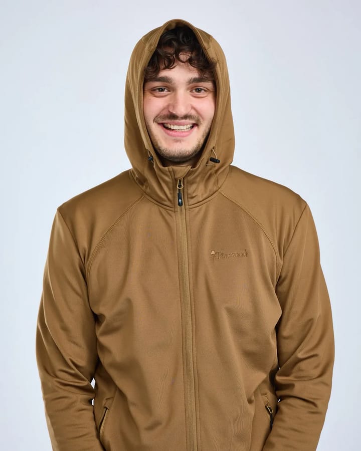 Pinewood Men's Finnveden Hoodie Dark Sandstone Pinewood