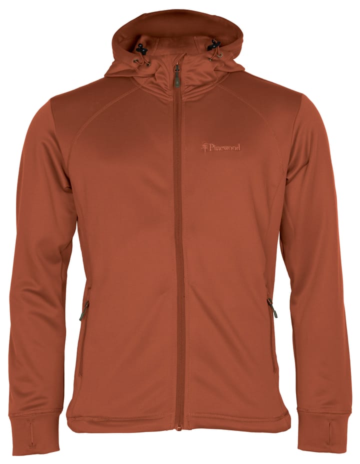Pinewood Men's Finnveden Hoodie Terracotta Pinewood