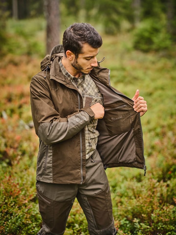Pinewood Men's Wolf Shirt Mid Green/Dark Green Pinewood Pinewood Men's Wolf Shirt Mid Green/Dark Green Pinewood