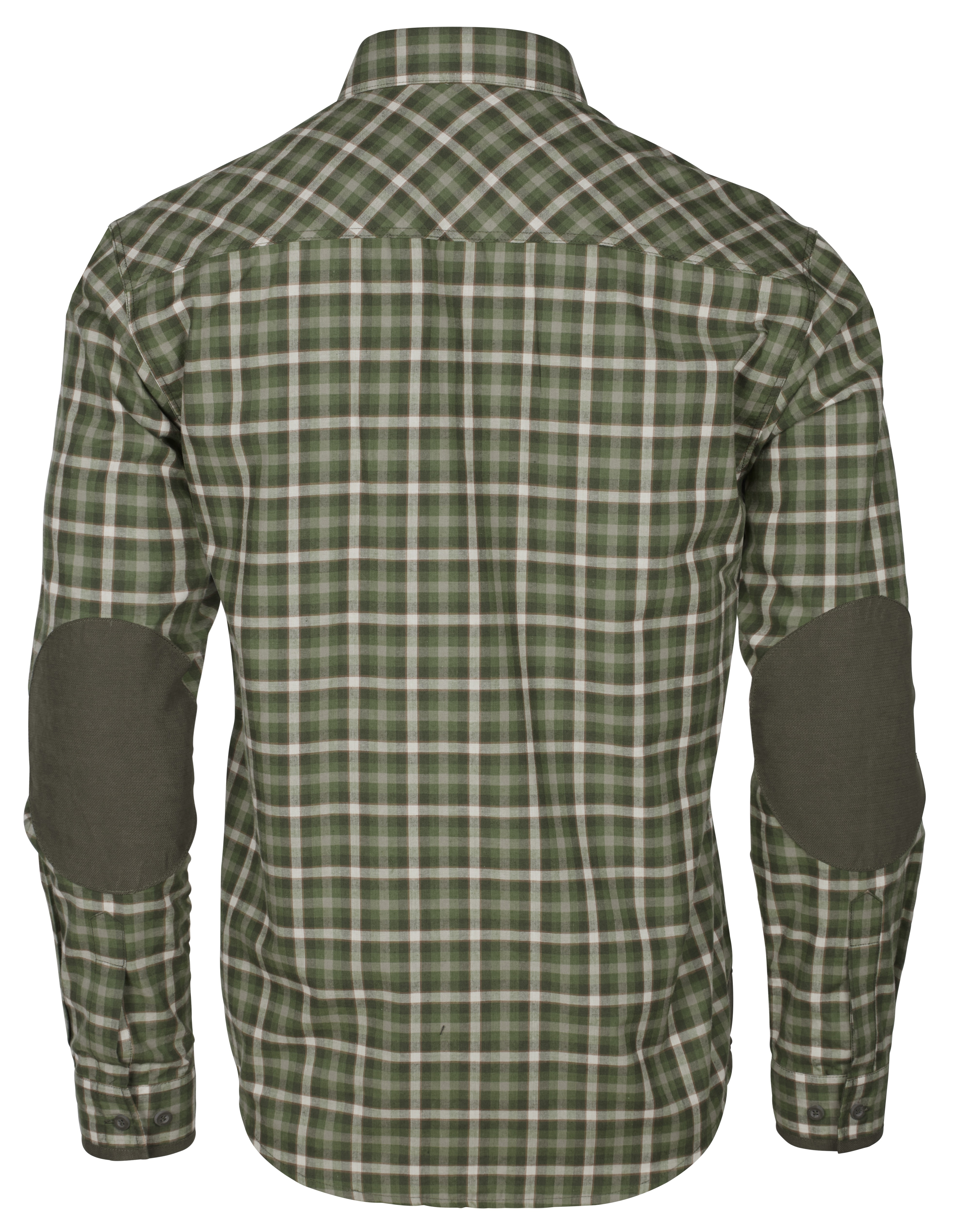 pine green off white shirt