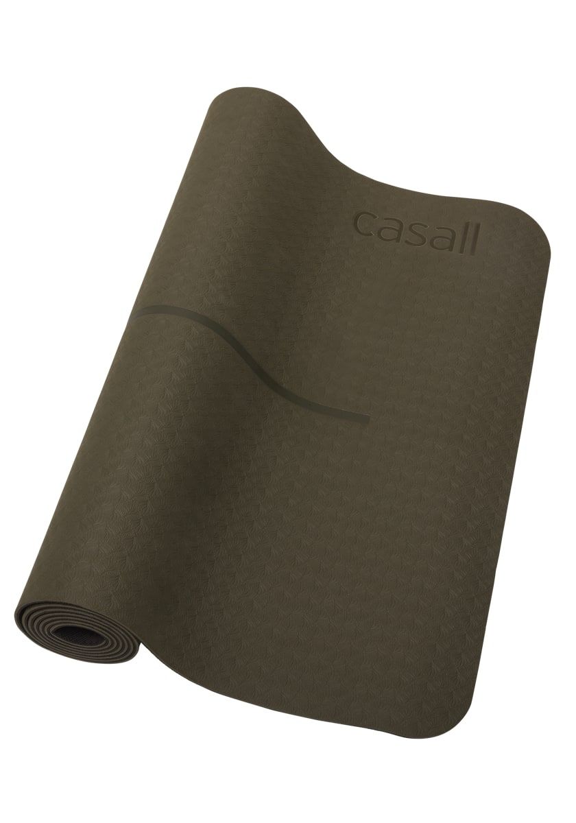 Casall Yoga Mat Position 4 mm Forest Green/Black