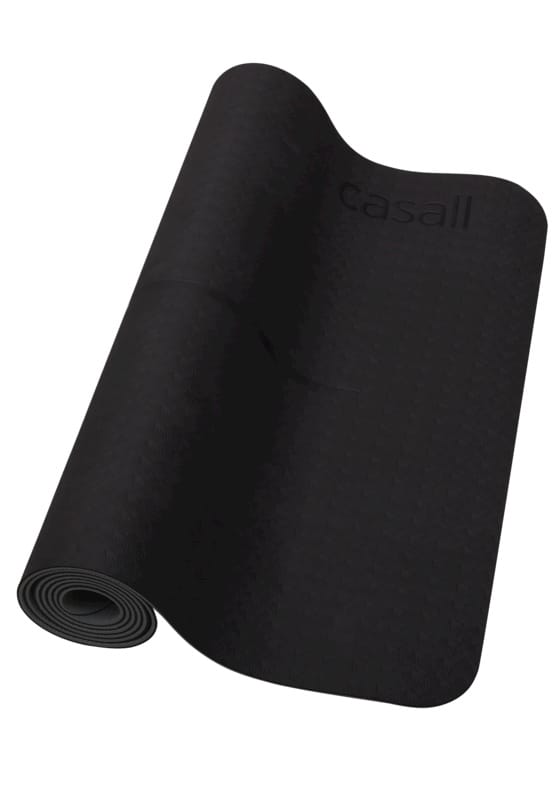 Casall Yoga Mat Position 4 mm Black/Grey