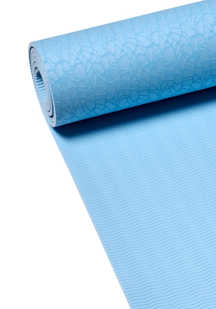 Casall Exercise Mat Cushion 5mm Pvc Free Sky Blue Casall