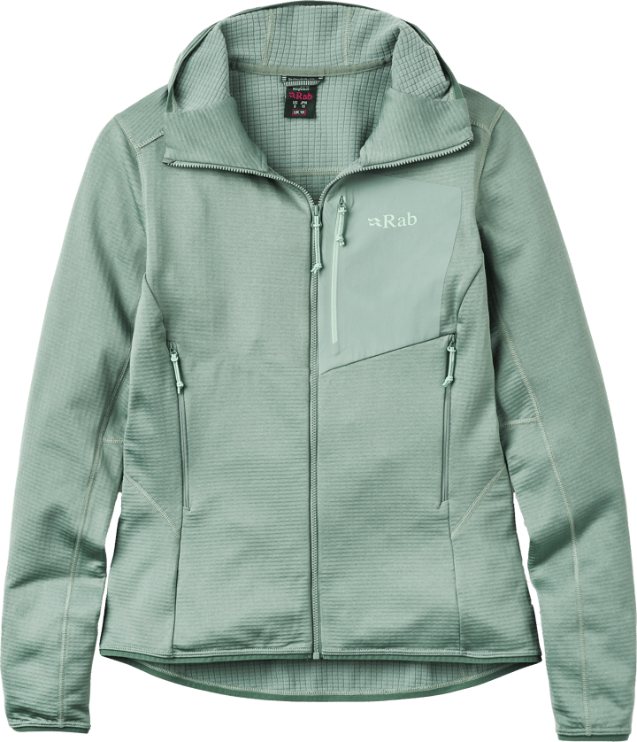 Rab Women's Ascendor Light Hoody Dark Fig Green Rab