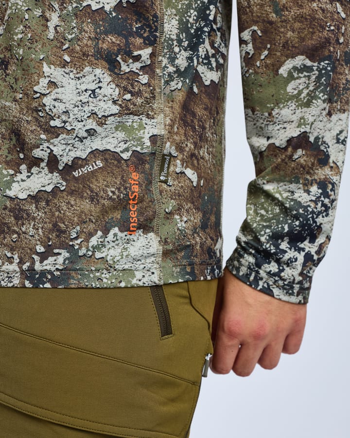 Pinewood Men's Furudal Insectsafe Camou Hoodie Strata Pinewood