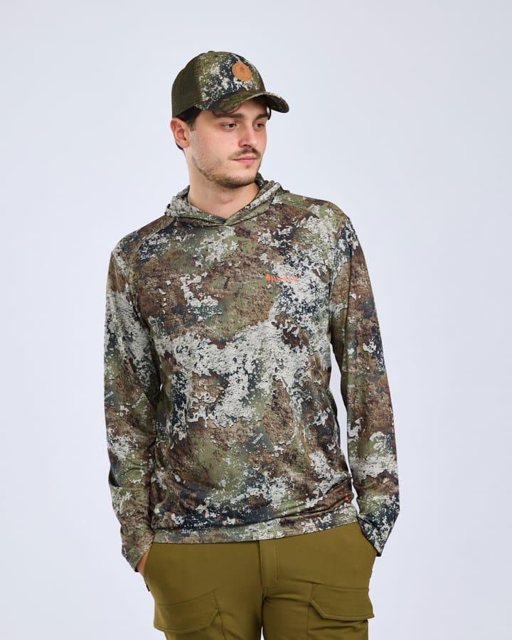 Pinewood Men's Furudal Insectsafe Camou Hoodie Strata Pinewood