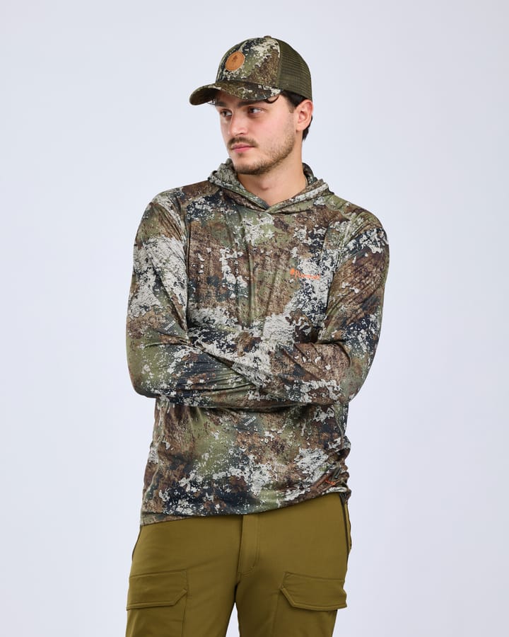 Pinewood Men's Furudal Insectsafe Camou Hoodie Strata Pinewood