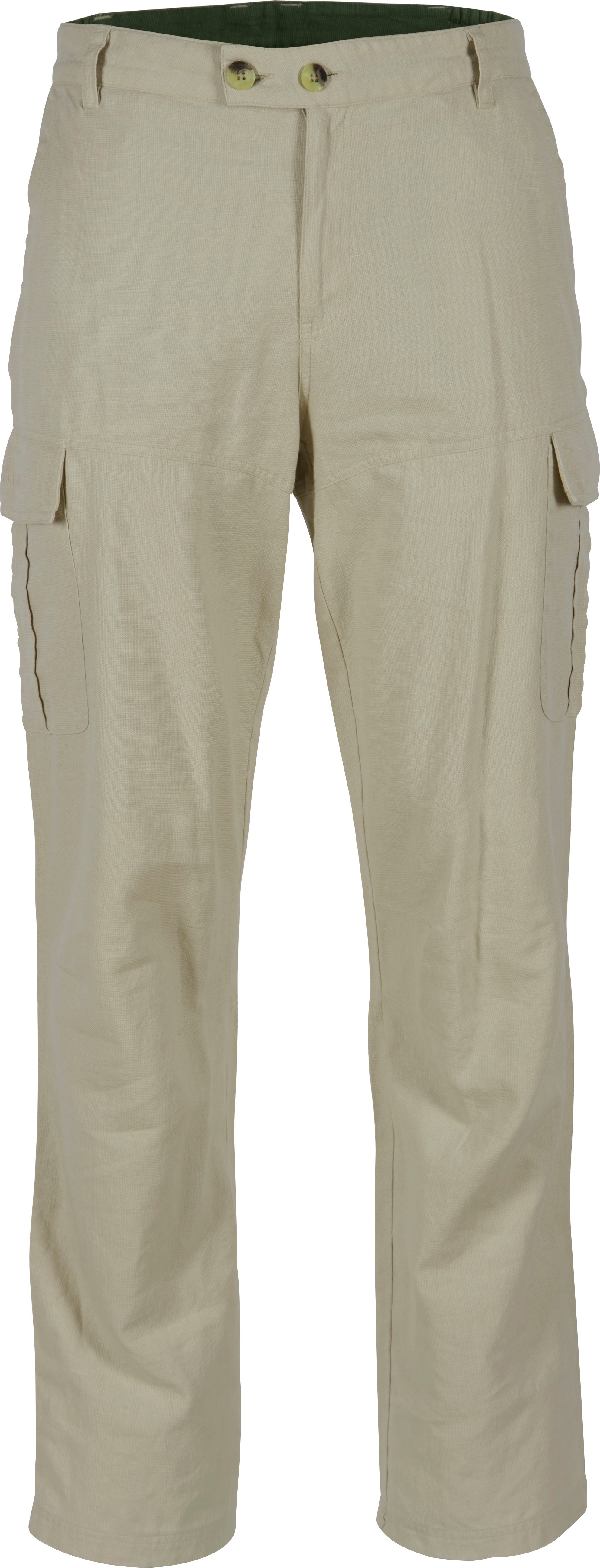 Pinewood Men's Värnamo Insectsafe Linen Pants Linen Beige Vardagsbyxor C52