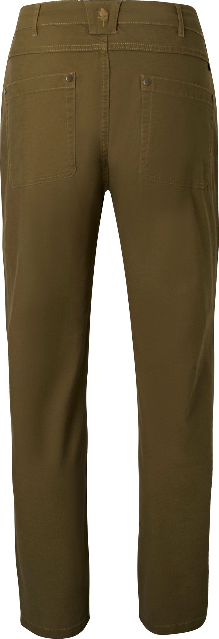 Pinewood Men's Värnamo Vintage Canvas Trousers Olive Brown Pinewood
