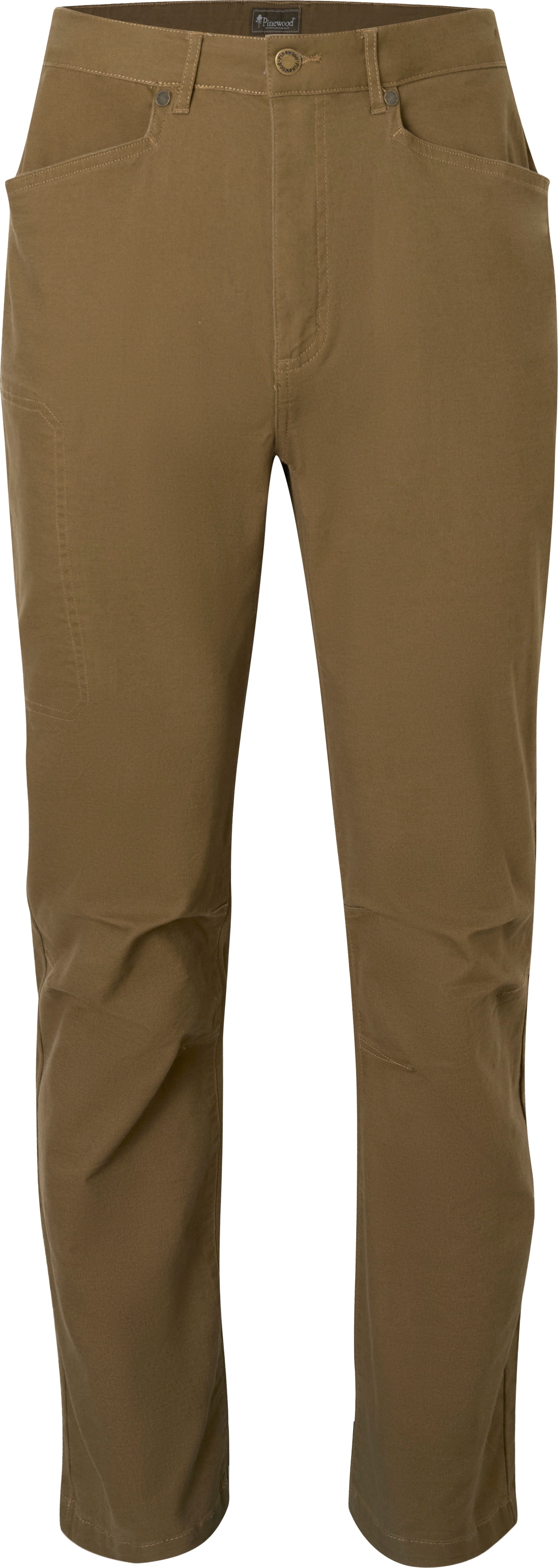 Pinewood Men's Värnamo Vintage Canvas Trousers Sand Skalbyxor C52