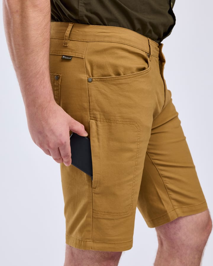 Pinewood Men's Värnamo Vintage Canvas Shorts Sand Pinewood