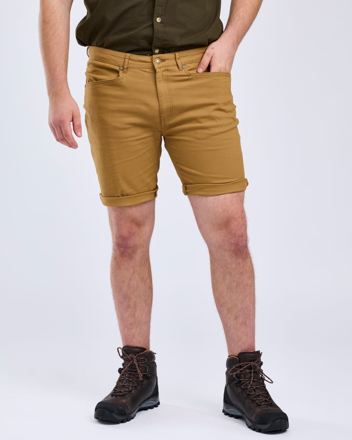 Pinewood Men's Värnamo Vintage Canvas Shorts Sand Pinewood
