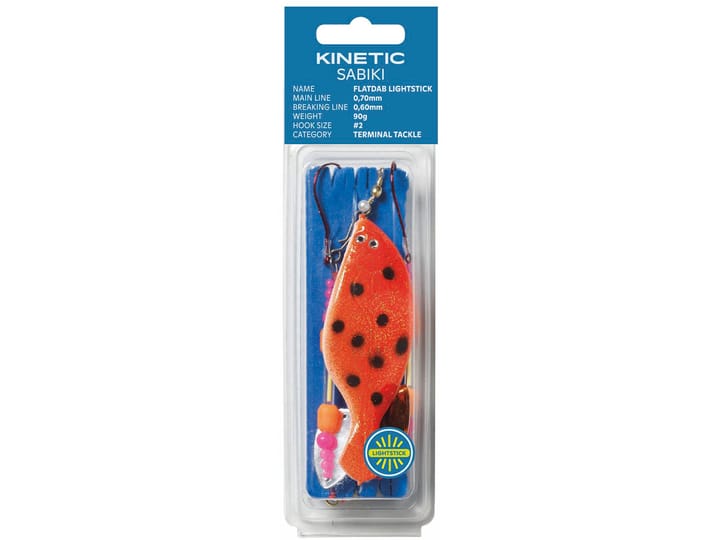 Kinetic Sabiki Flatdab Lightstick 90G Kinetic
