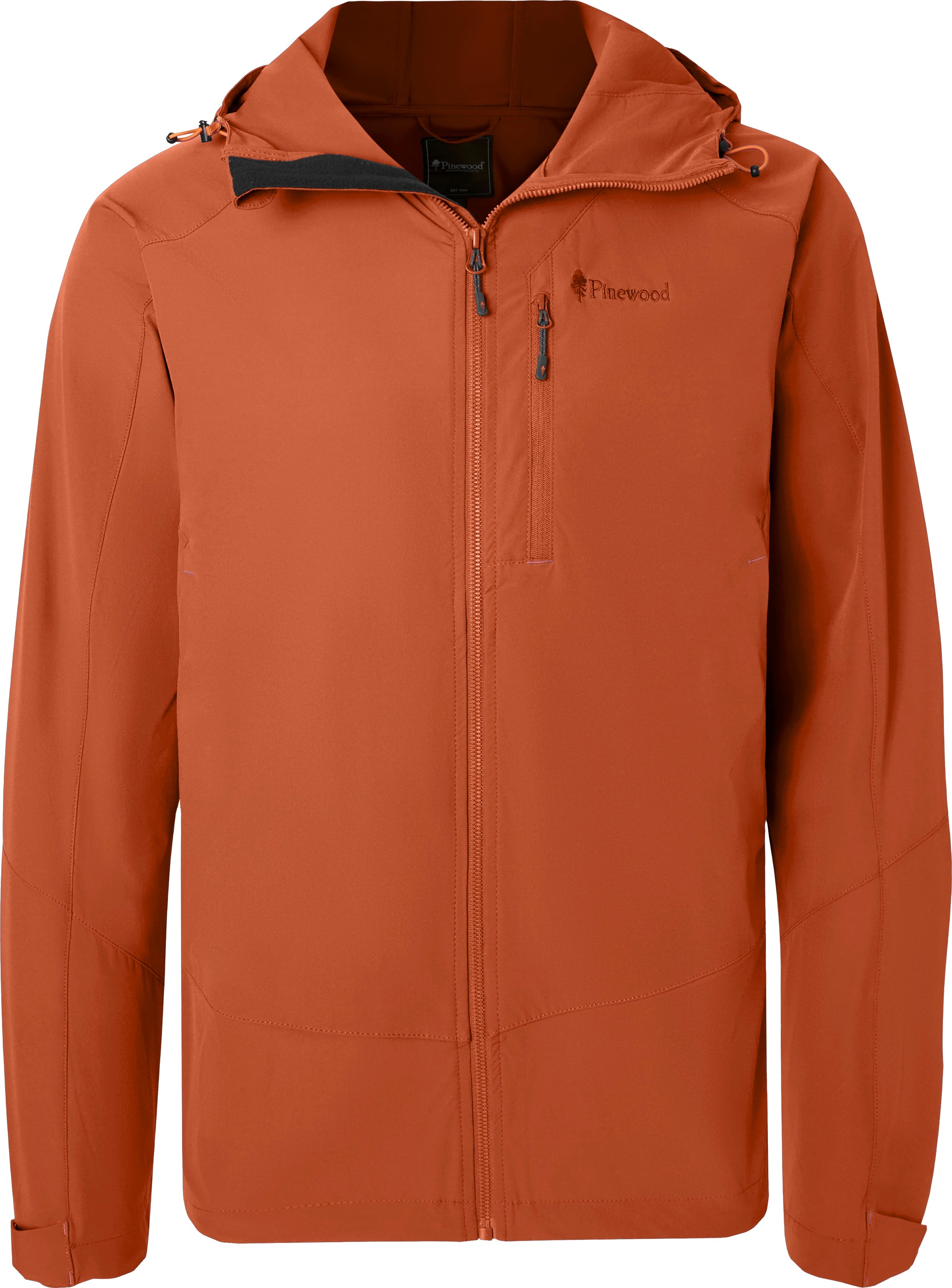 Pinewood Men's Finnveden Sports Light Jacket Burned Orange Ovadderade vardagsjackor XXL