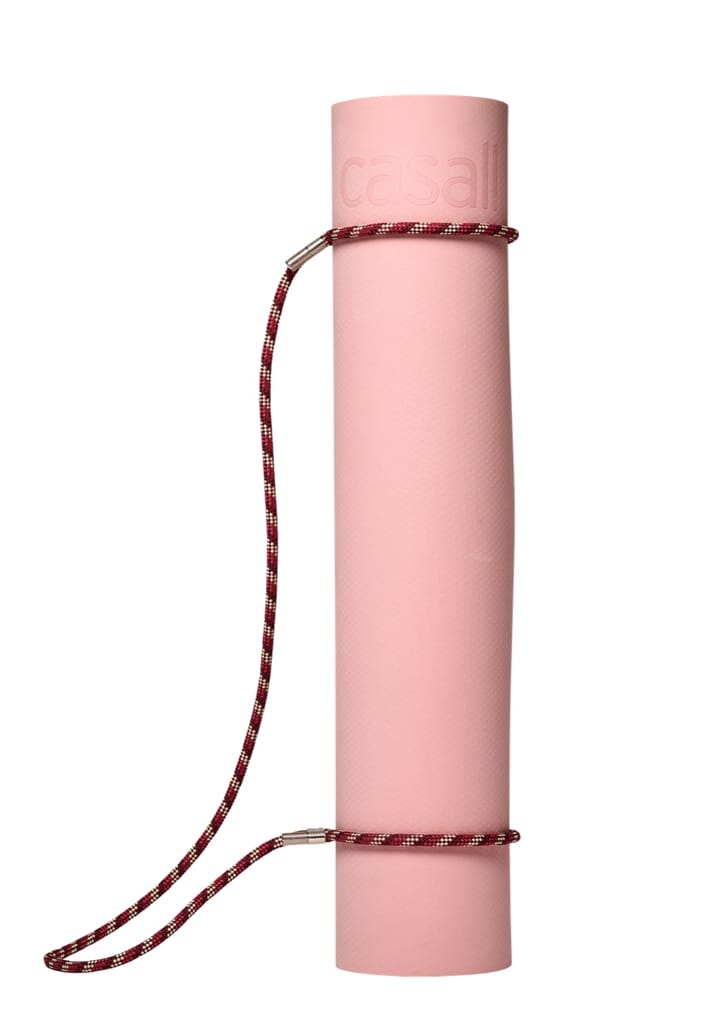 Casall Braided Yoga Carry Strap Raspberry/Beige Casall