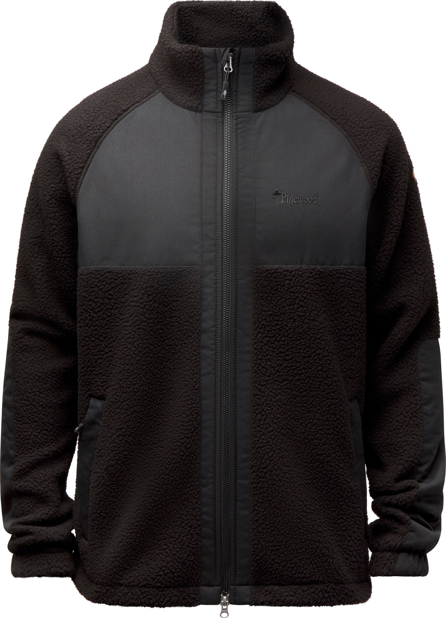 Pinewood Men's Pile Fleece Jacket Black