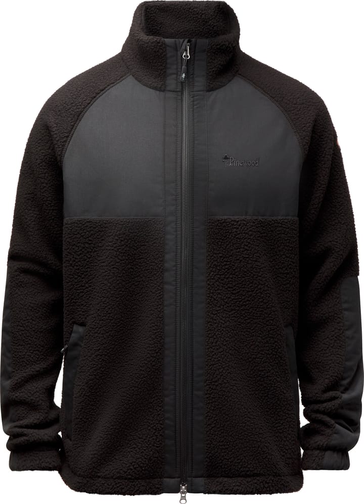 Pinewood Men's Pile Fleece Jacket Black Pinewood