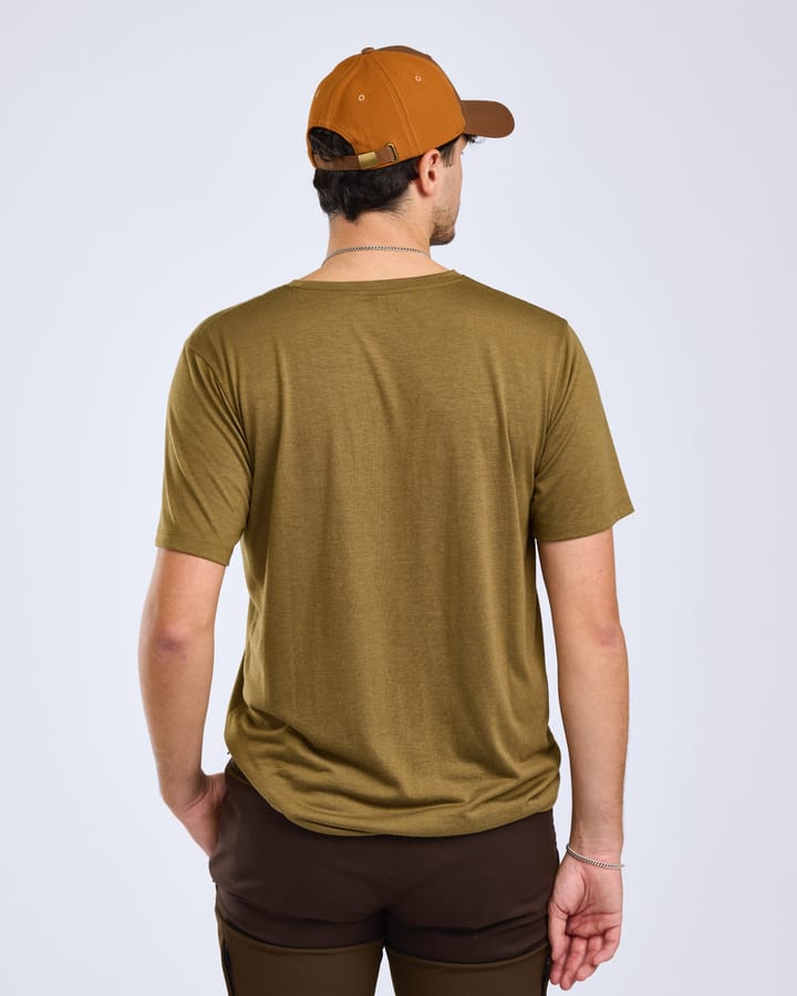 Pinewood Men's Finnveden Forest T-Shirt Olive Green Pinewood