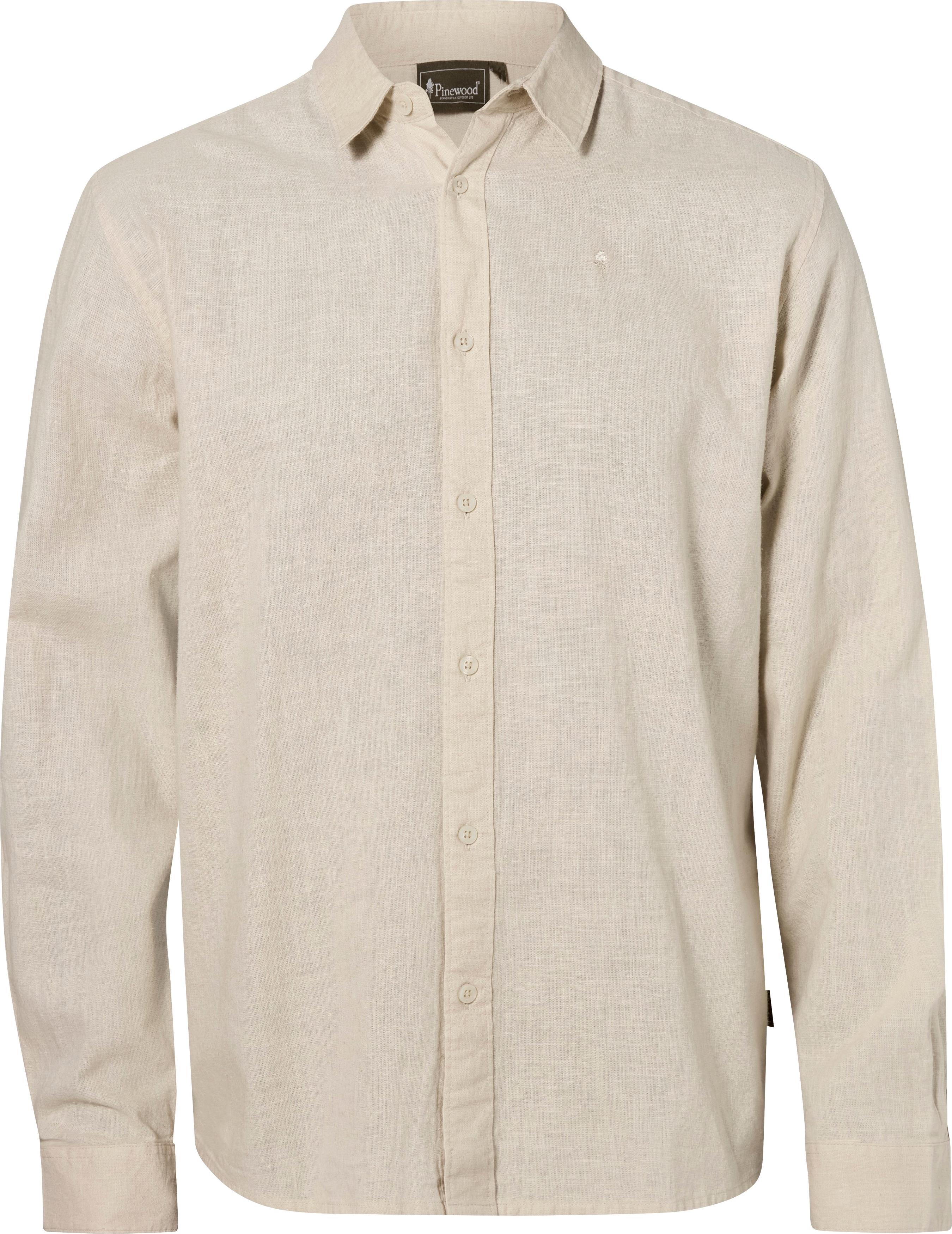 Pinewood Men's Värnamo InsectSafe Hemp Mix L/S Shirt