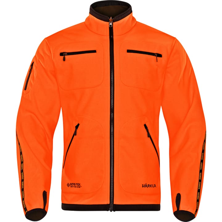 Härkila Men's Kamko Fleece Hunting Green/Orange Blaze Härkila Härkila Men's Kamko Fleece Hunting Green/Orange Blaze Härkila