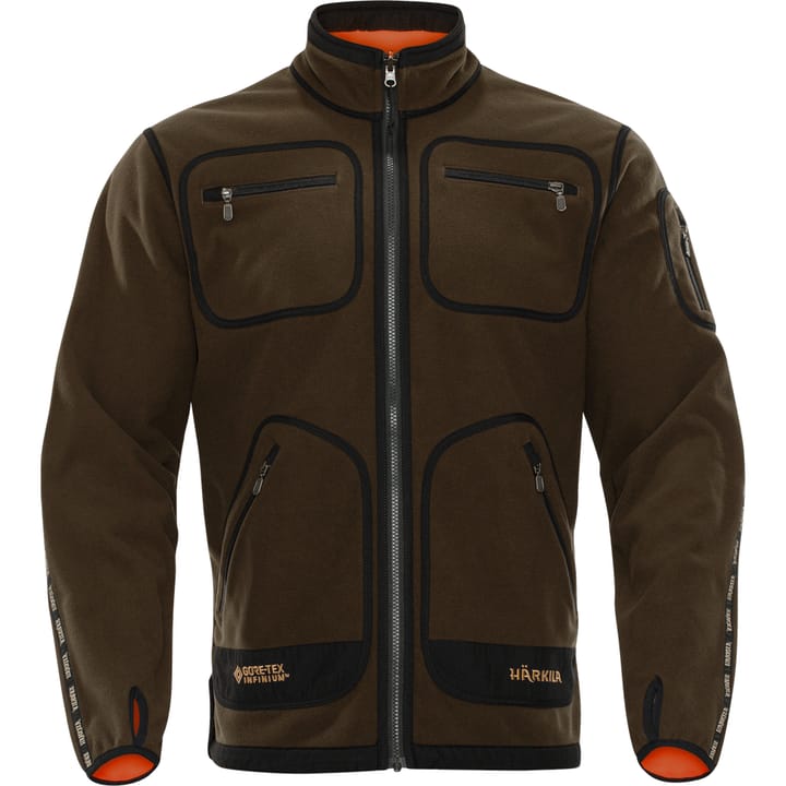 Härkila Men's Kamko Fleece Hunting Green/Orange Blaze Härkila Härkila Men's Kamko Fleece Hunting Green/Orange Blaze Härkila