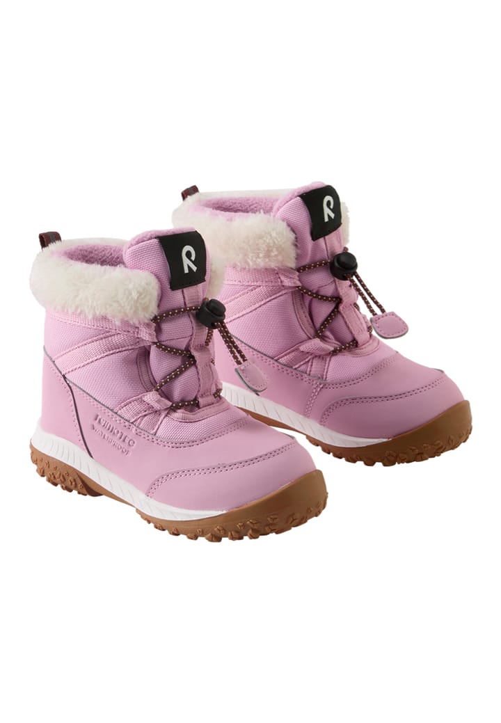 Reima Reimatec Winter Boots, Samooja Grey Pink Reima