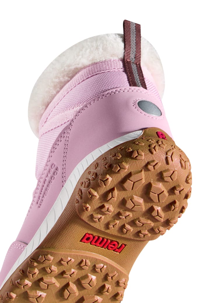 Reima Reimatec Winter Boots, Samooja Grey Pink Reima