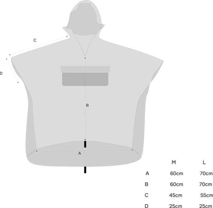 Helsport Pro Fjell Poncho Insulated Dark Shadow / Ruby Red Helsport