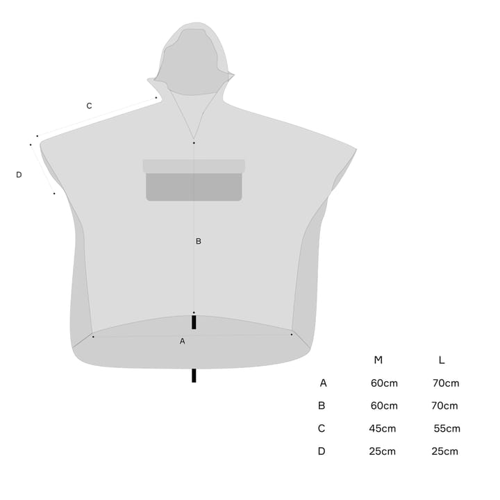 Helsport Pro Fjell Poncho Insulated Dark Shadow / Ruby Red Helsport
