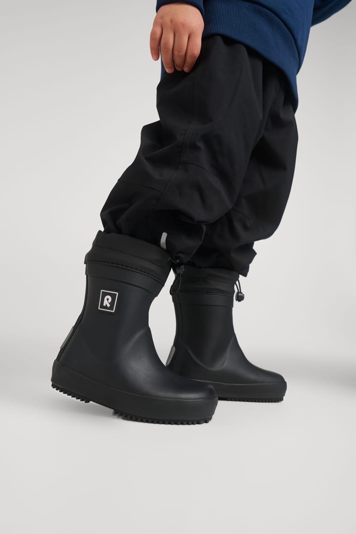 Reima Kids' Lined Barefoot Rain Boots Thermo-Ankka Black Reima