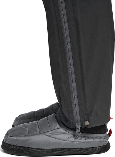 Helsport Pro Camp Slippers Smoky Grey / Ruby Red
