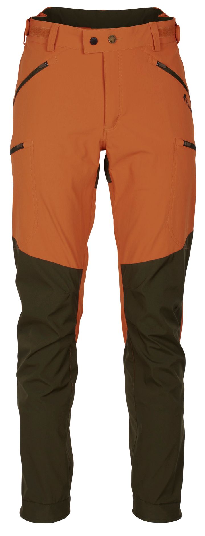 Pinewood Men's Abisko/Brenton Pants Burned Orange/Mossgreen Pinewood