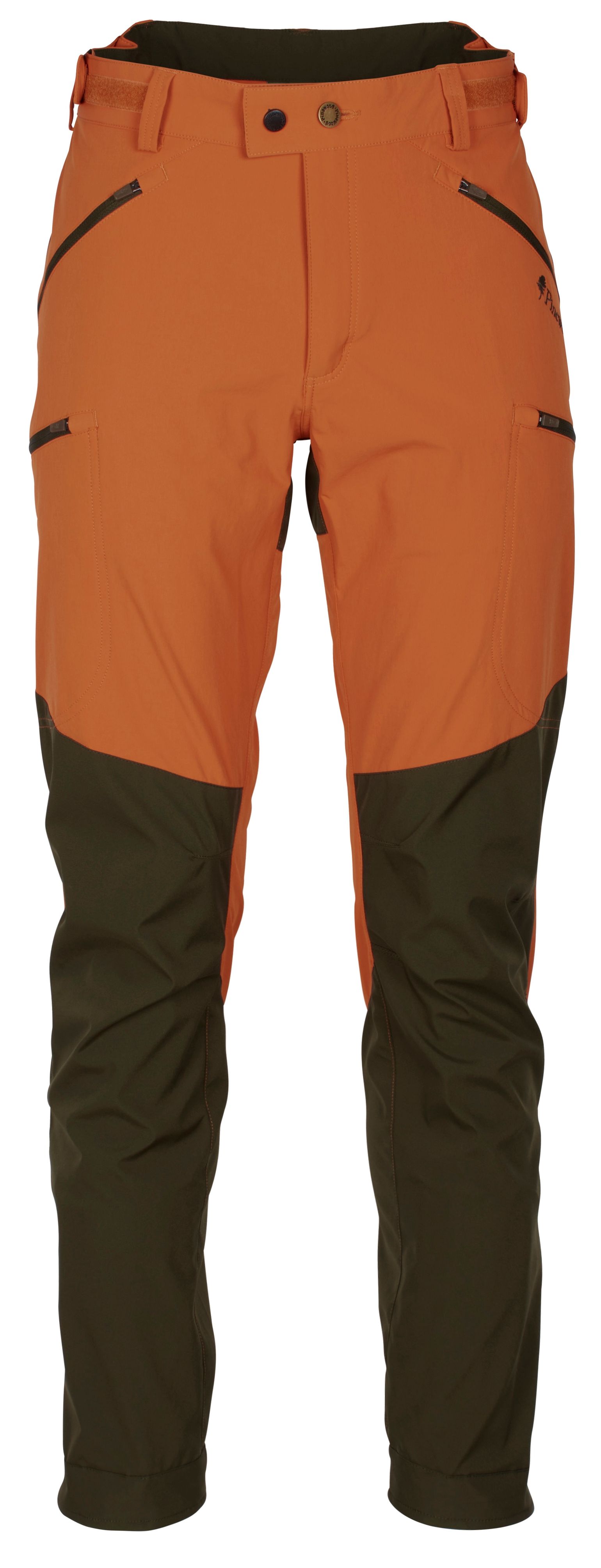 Pinewood Men's Abisko/Brenton Pants Burned Orange/Mossgreen