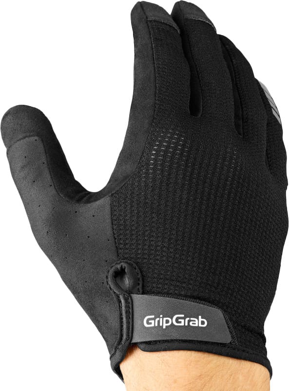 Gripgrab Explr Padded Full Finger Summer Gloves Black Gripgrab