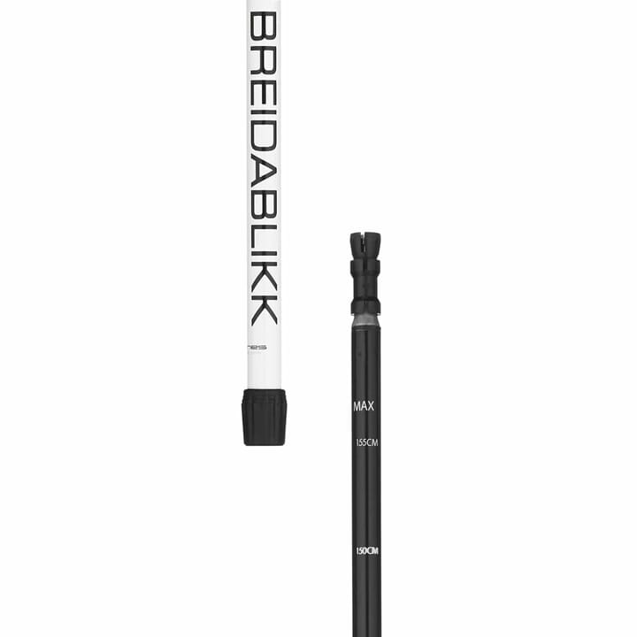 Åsnes Breidablikk Bc 2-Section Alloy Pole White Åsnes