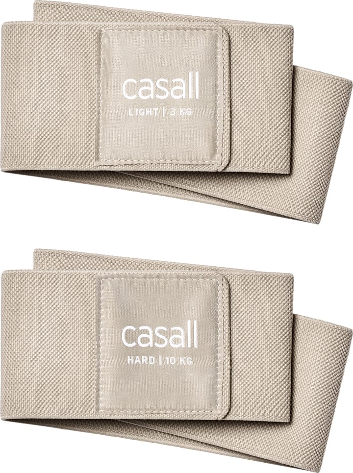 Casall Resistance Bands 2-Pack Light Cashmere Casall