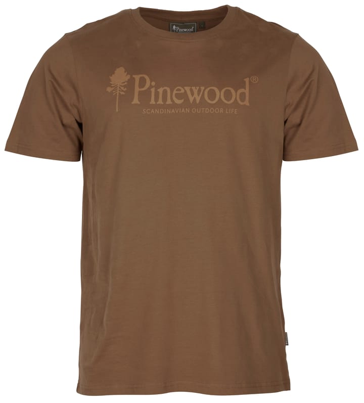 Pinewood Men's Outdoor Life T-shirt Nougat Pinewood