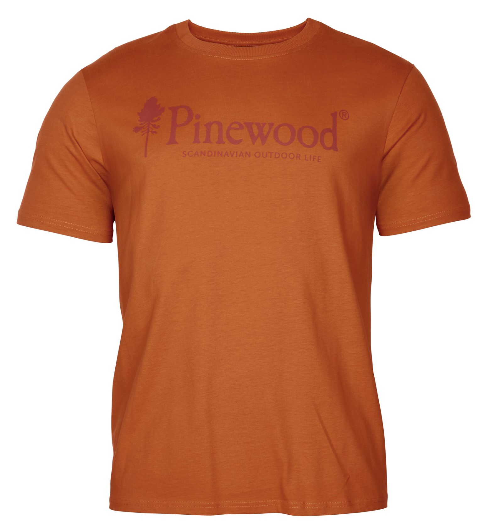 Pinewood Men's Outdoor Life T-shirt Burned Orange