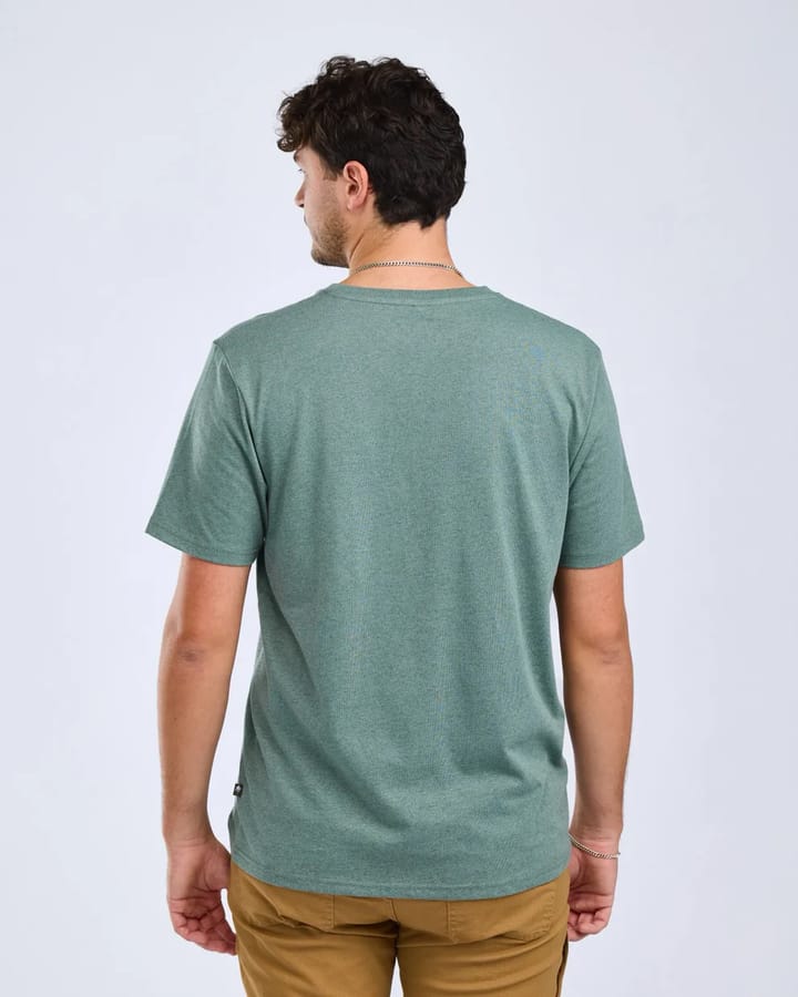 Pinewood Men's Finnveden Recycled Outdoor T-Shirt Aquagr. Melange Campsite Pinewood