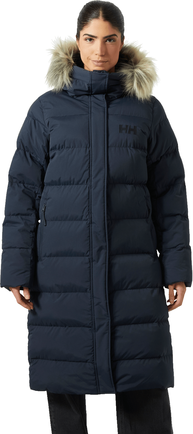Helly Hansen Women's Aria Long Parka Navy Helly Hansen