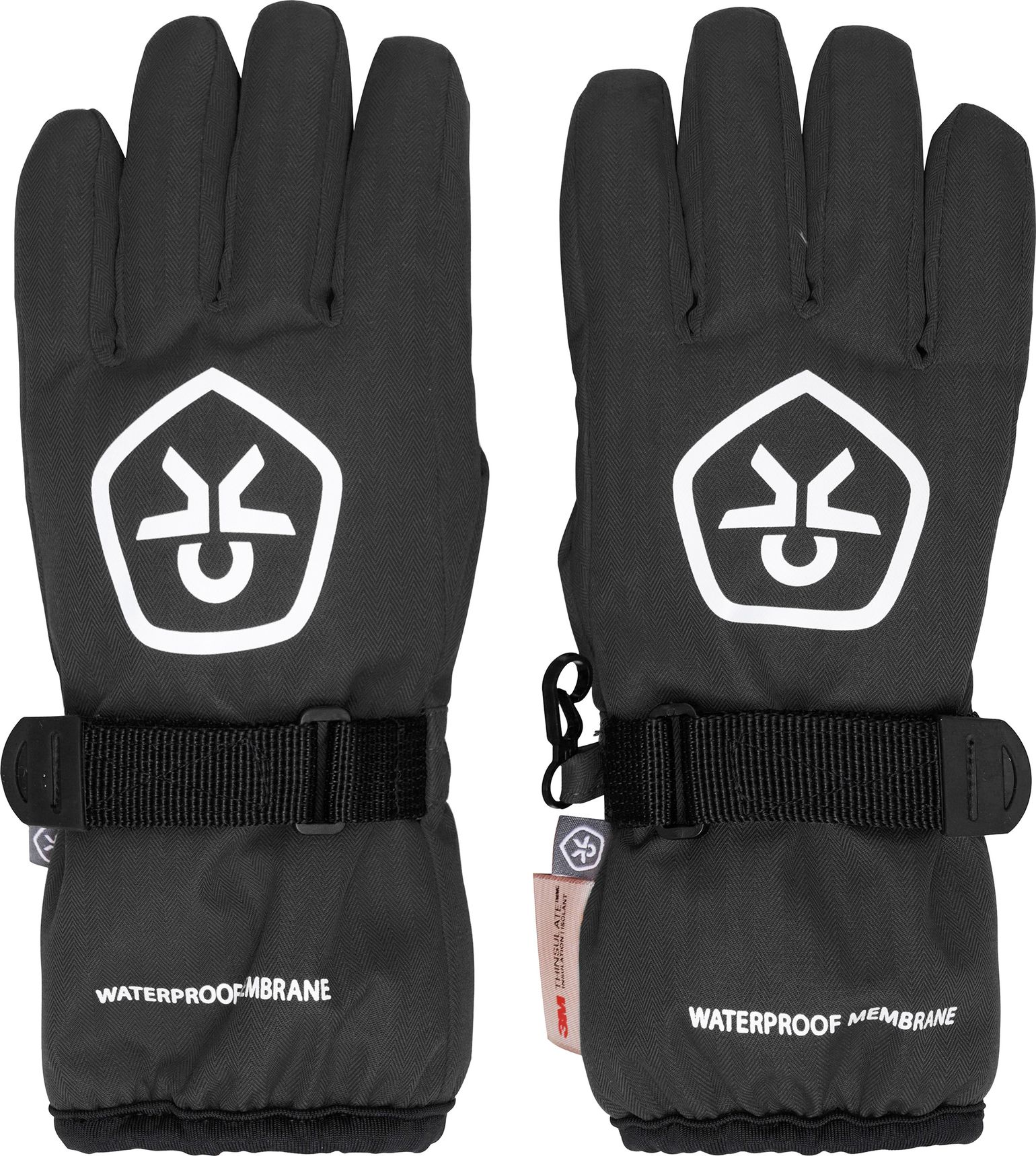 Color Kids Gloves - Waterproof Black