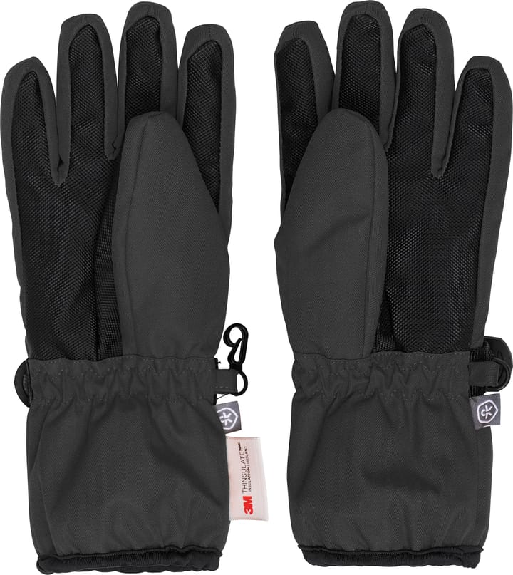 Color Kids Gloves - Waterproof Black Color Kids